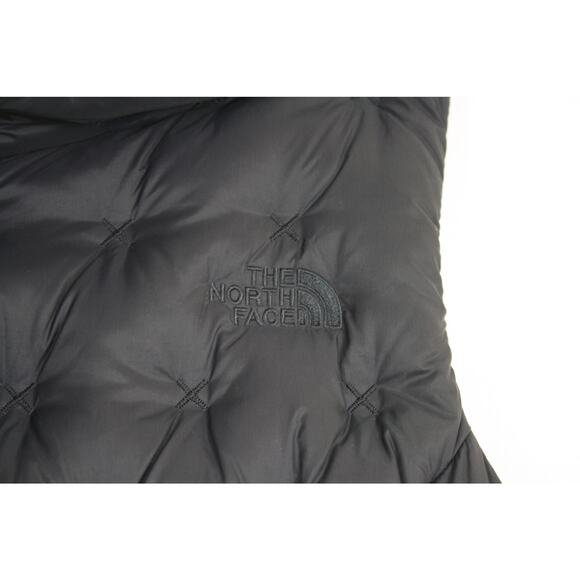 The North Face Black 550 Goose Down Snap Lightweight Puffer Vest Womens XS - Picture 2 of 7